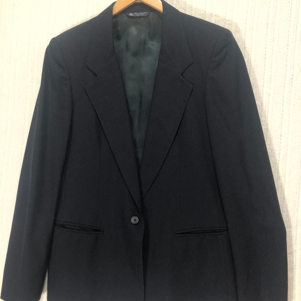 Austin Reed Pure Virgin Wool Blazer Classic Business Career Jacket Coat‎ Size 10